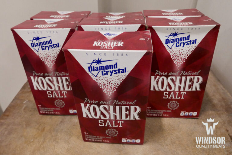 diamond crystal kosher salt at Windsor Meats
