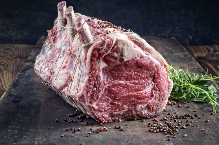 dry aged prime rib roast