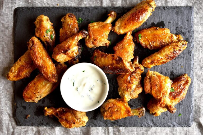 Super Bowl chicken wings and super bowl snacks in Vancouver